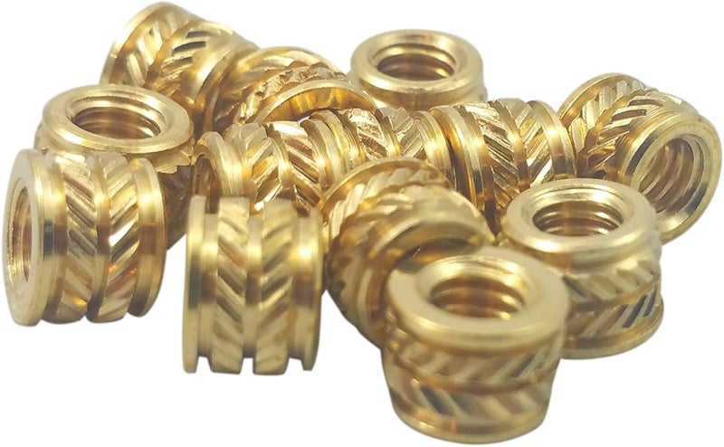 initeq Store [] Qty 100 M4-0.7 Threaded Heat Set Inserts for 3D Printing - Image 2